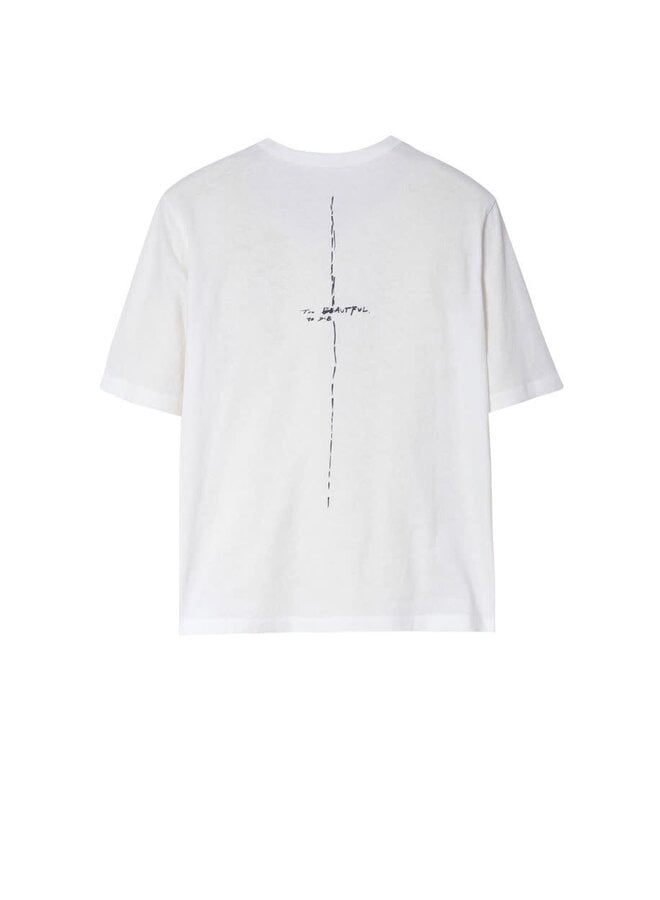 JNBY Un Restrained Tee In White