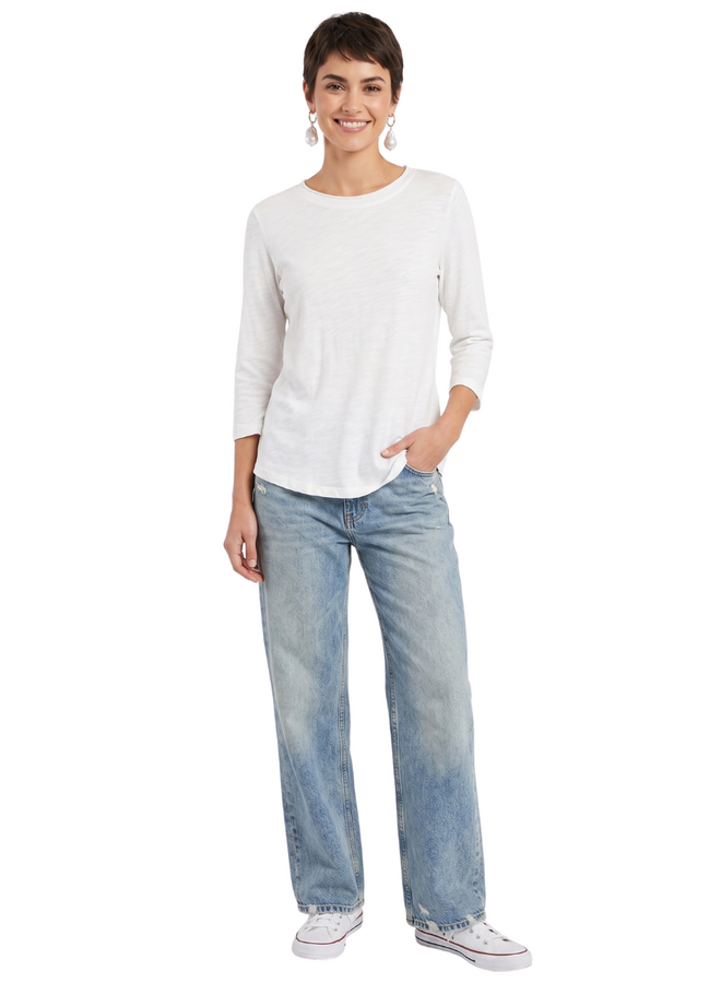 Kleen 3/4 Sleeve Tee in Laundered