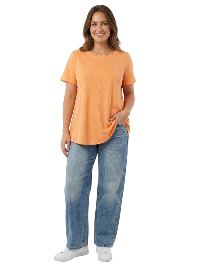 Kleen Swing Tee In Apricot