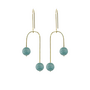 Life Balance Earrings In Amazonite