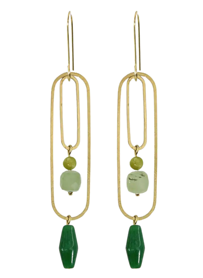 Linked Forest Earrings
