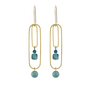 Linked Pool Earrings