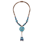 Artisian Floral Ceramic Necklace