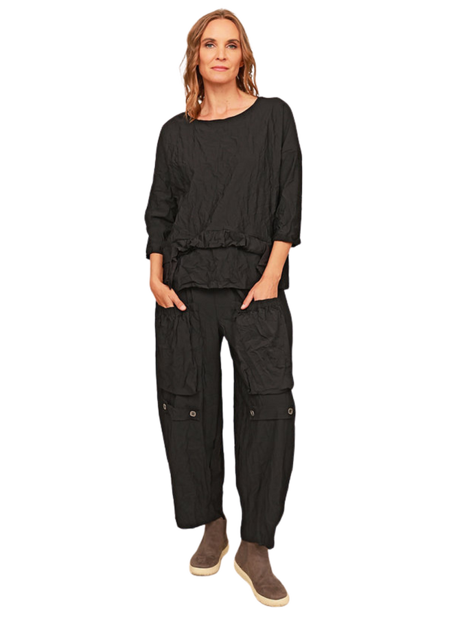 Chalet Clancy Top in Black