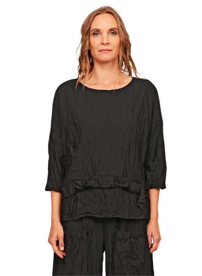 Chalet Clancy Top in Black