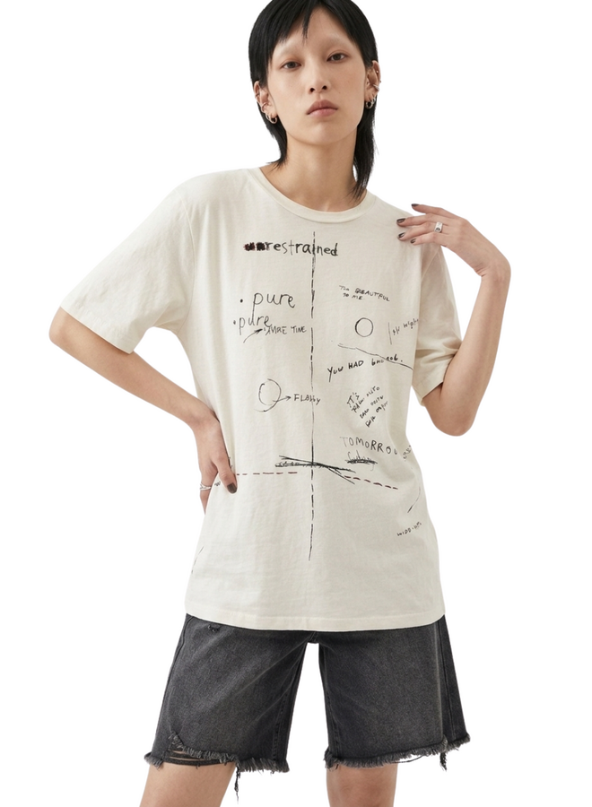 JNBY Un Restrained Tee In White