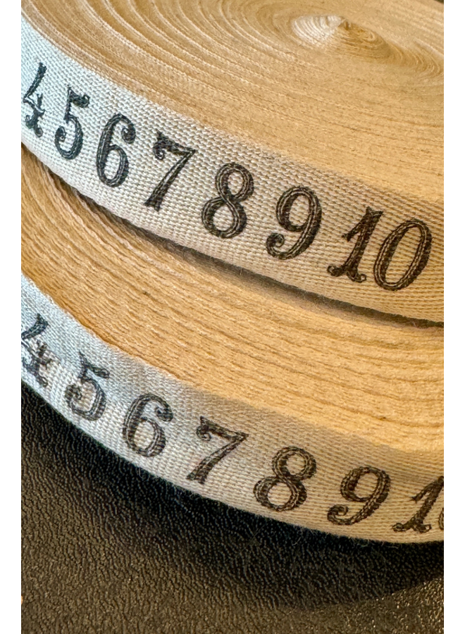 Cotton Numbers Ribbon