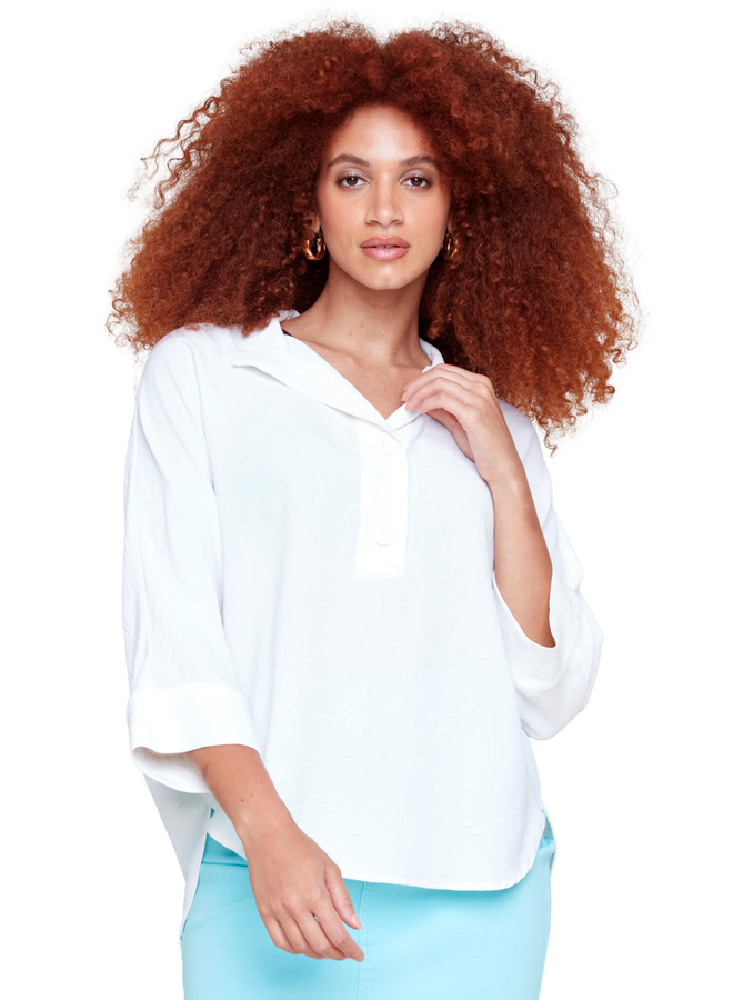 Renuar On Demand Blouse In Cream