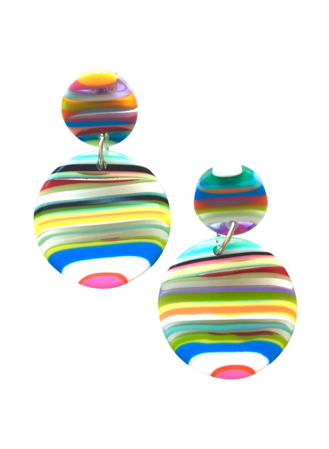 Atelier 1701 Double Circle Earrings