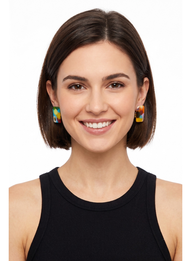 Atelier 1701 Rectangular Earrings