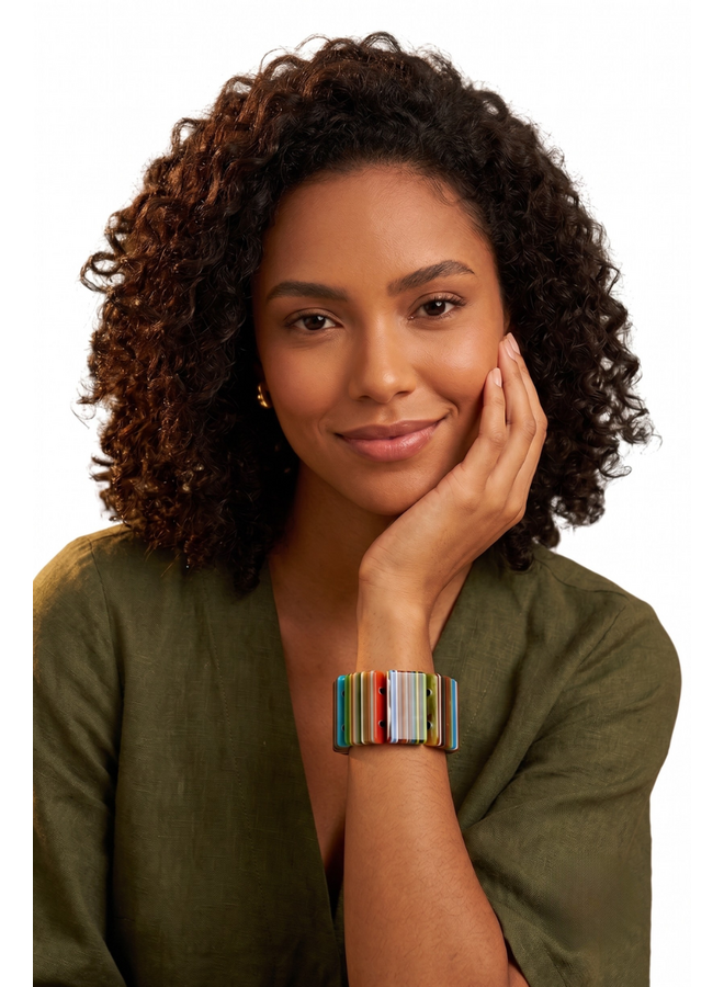 Atelier 1701 Stacked Color Bracelet