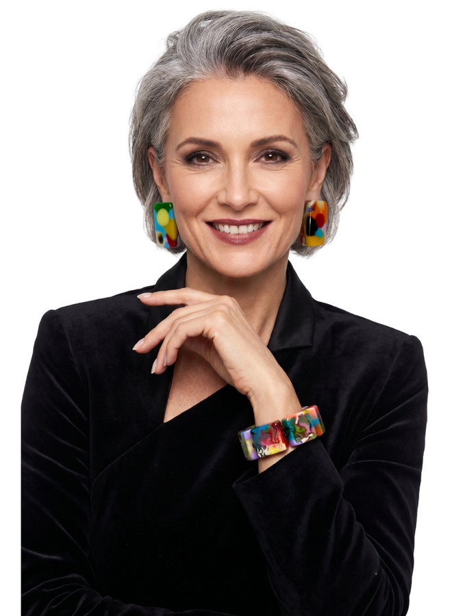 Atelier 1701 Mix Square Bracelet