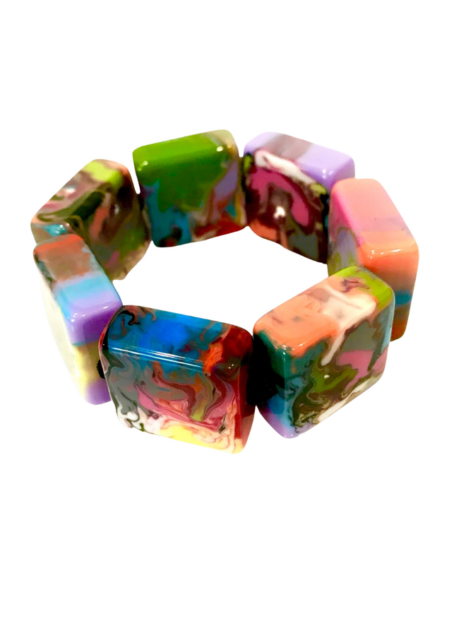 Atelier 1701 Mix Square Bracelet