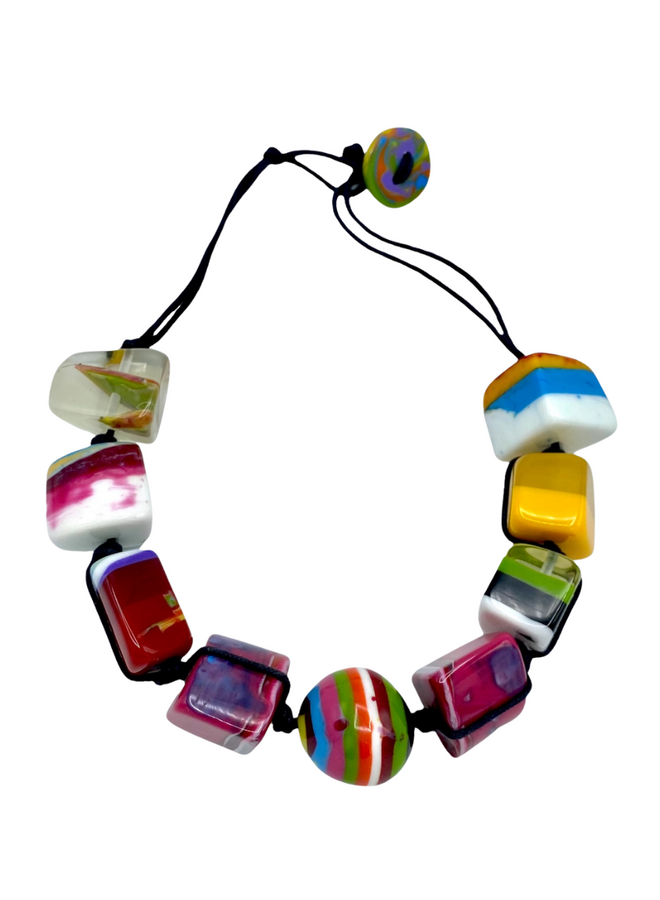 Atelier 1701 Vibrant Geo Necklace