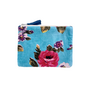 The Napoli Velvet Pouch in Baroque Blue