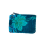 The Napoli Velvet Pouch in Amelia Teal