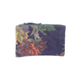 The Napoli Velvet Pouch in Garnet Purple