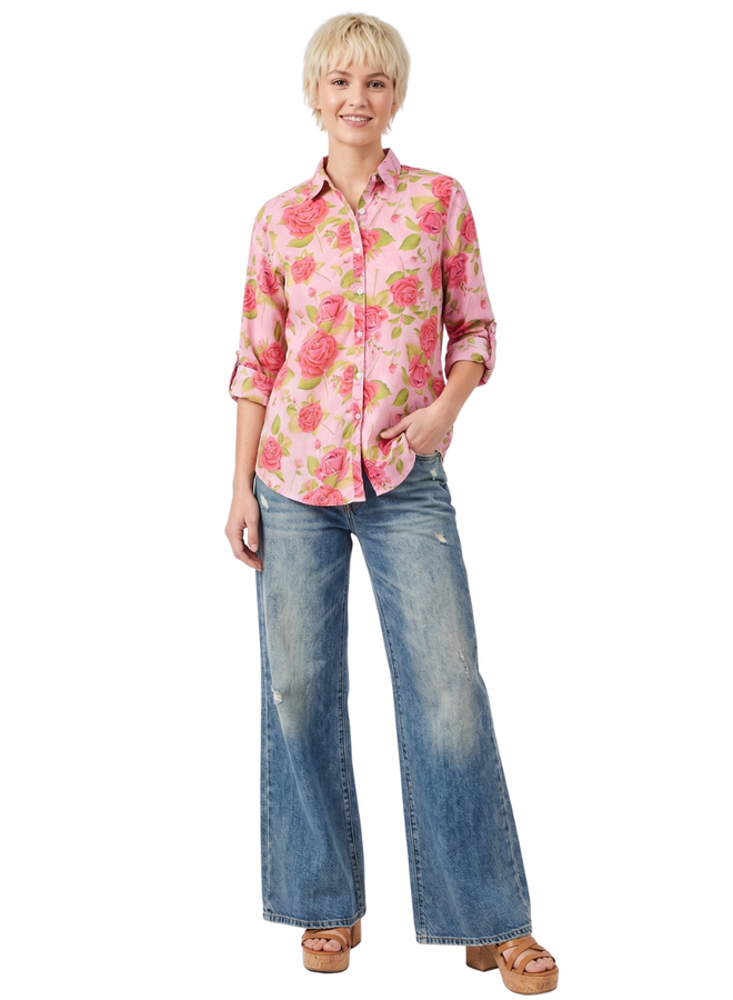 Pink Gigi Rose Shirt