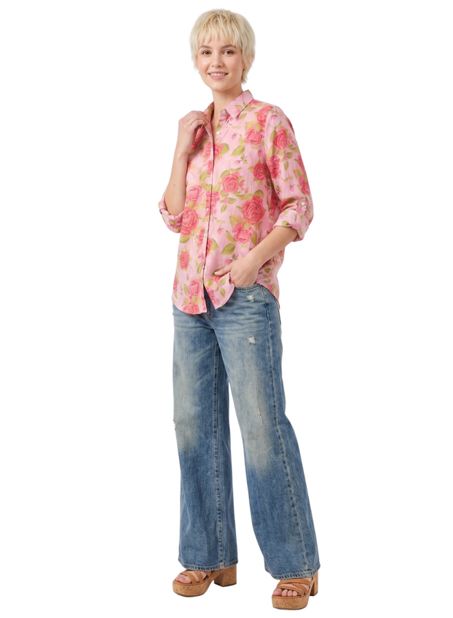 Pink Gigi Rose Shirt