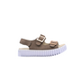 Ilse Jacobsen Platform Tulip 1044 Sandal in Falcon