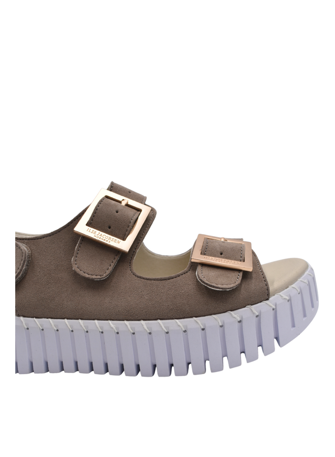 Ilse Jacobsen Platform Tulip 1044 Sandal in Falcon
