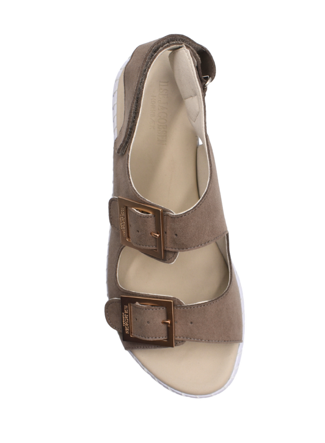 Ilse Jacobsen Platform Tulip 1044 Sandal in Falcon