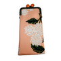 Hydrangea Coral Eyeglass Case