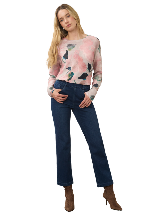 French Dressing Pull-On Stretch Jean In Dark Wash