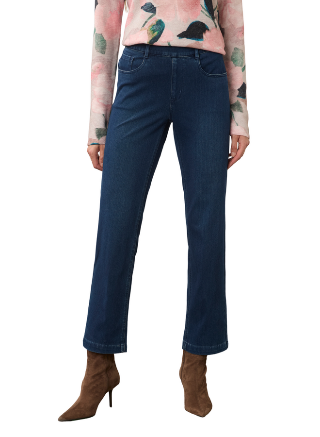 French Dressing Pull-On Stretch Jean In Dark Wash
