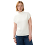 French Dressing Ottoman Sweater Top in Ivory