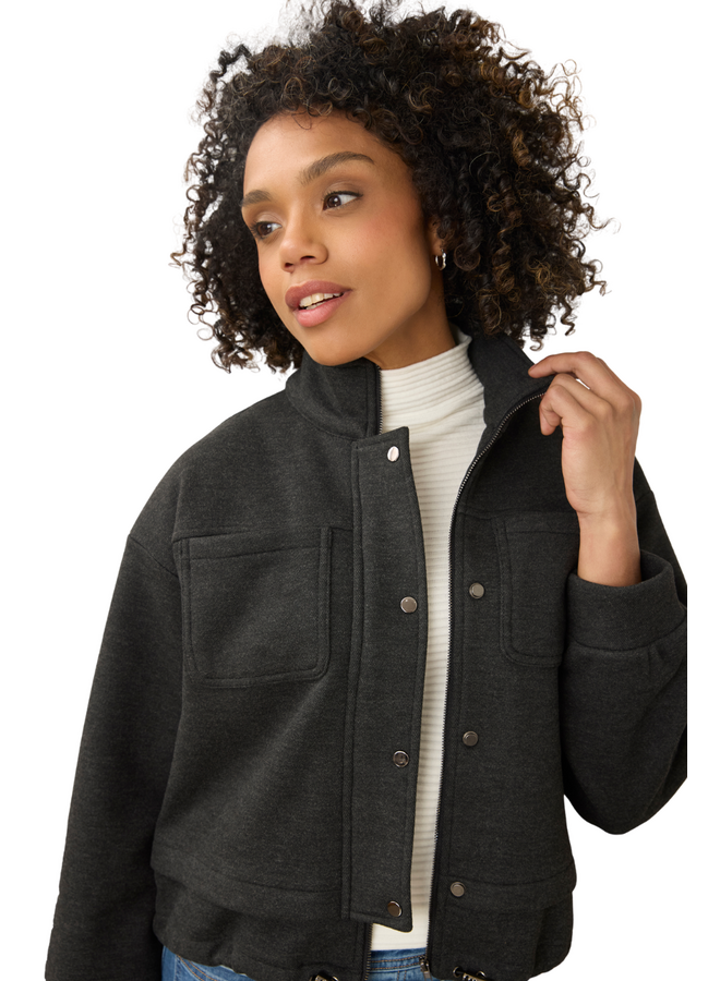 French Dressing Ottoman Sweater Top in Ivory