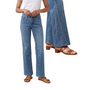 French Dressing Olivia Authentic Bootleg Jean in Medium Wash