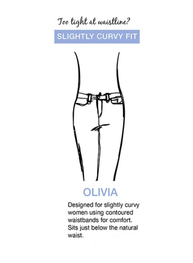 French Dressing Fringed Lux Olivia Slim Jeans in White