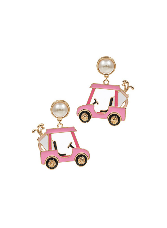Golf Cart Earrings