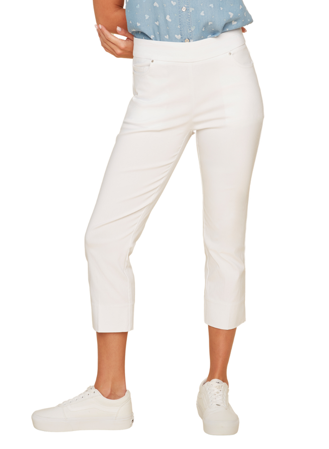 Renuar Crop Pant in Cashew