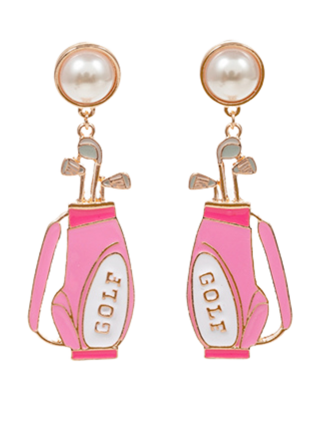 Golf Cart Earrings