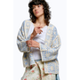 Blue Crochet Cardigan