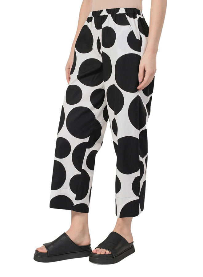 Alembika Solo Cropped Pants In Bubbles