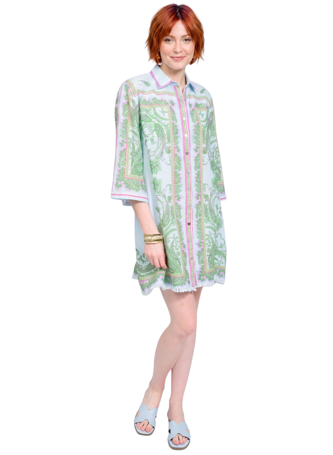 Uncle Frank Paisley Shift Dress