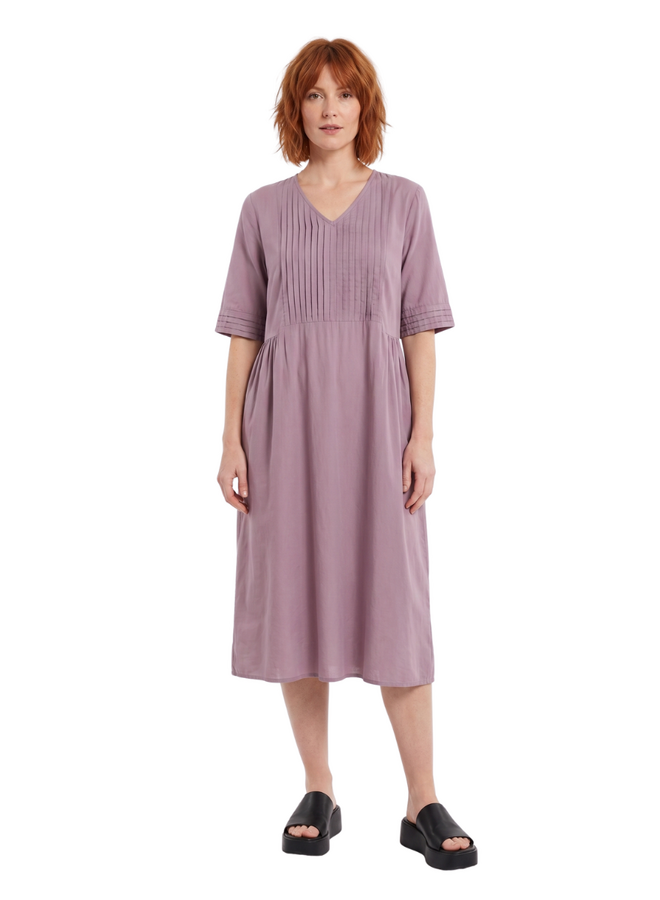 Lavender Cotton Dress