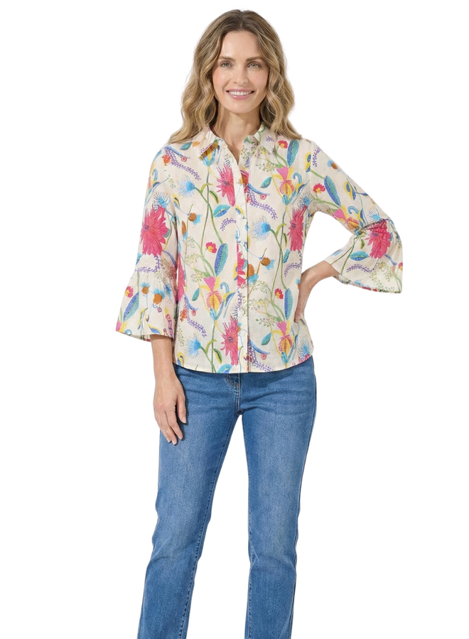Toofan Flower Garden Shirt