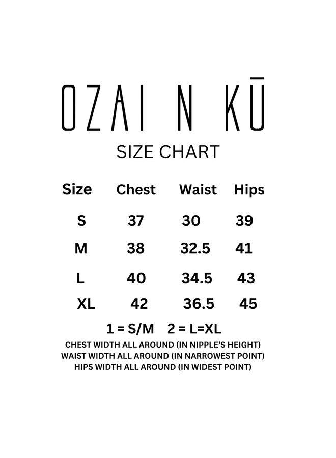 Ozai Split Front Denim Crops