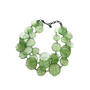 Leete Lovendale Apple Green Ice Chip Necklace