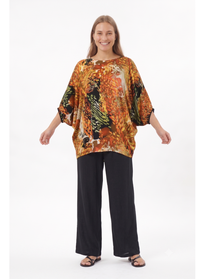 Bryn Walker Osca Satin Pant in Black