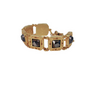 VSA Treasure Bracelet in Hematite & Gold