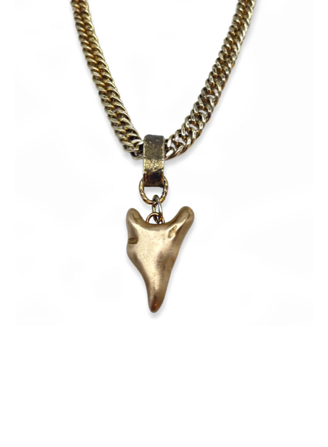 Chanour Bronze Opia Heart Necklace