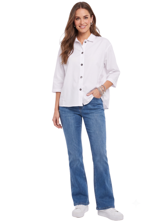 Gerties Lamp Shirt in Chalk