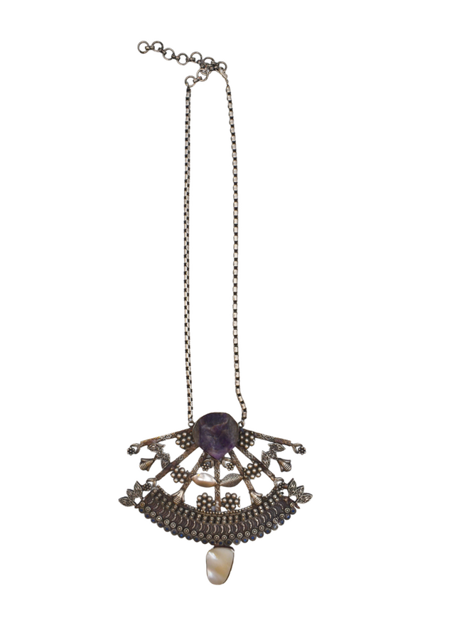 Natural Stone Indian Necklace