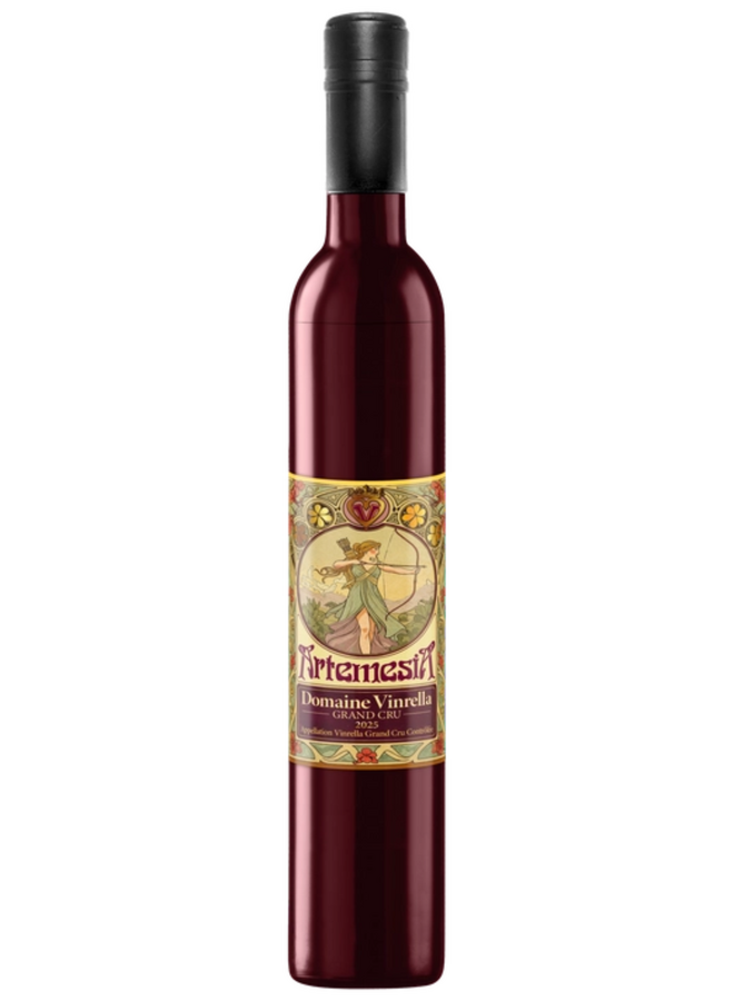 Vinrella Artemesia Burgundy Wine Bottle Umbrella