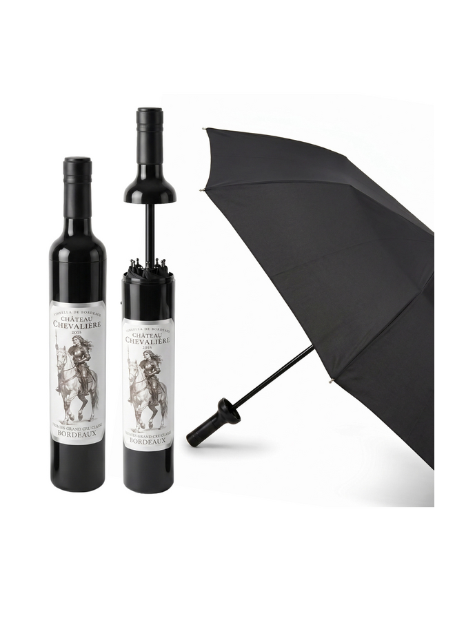 Vinrella Château Chevaliere Wine Bottle Umbrella